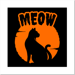 Meow - Cats Sound Posters and Art